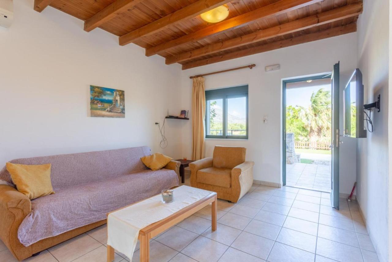 Spiros Beach Villa Frangokastello Esterno foto