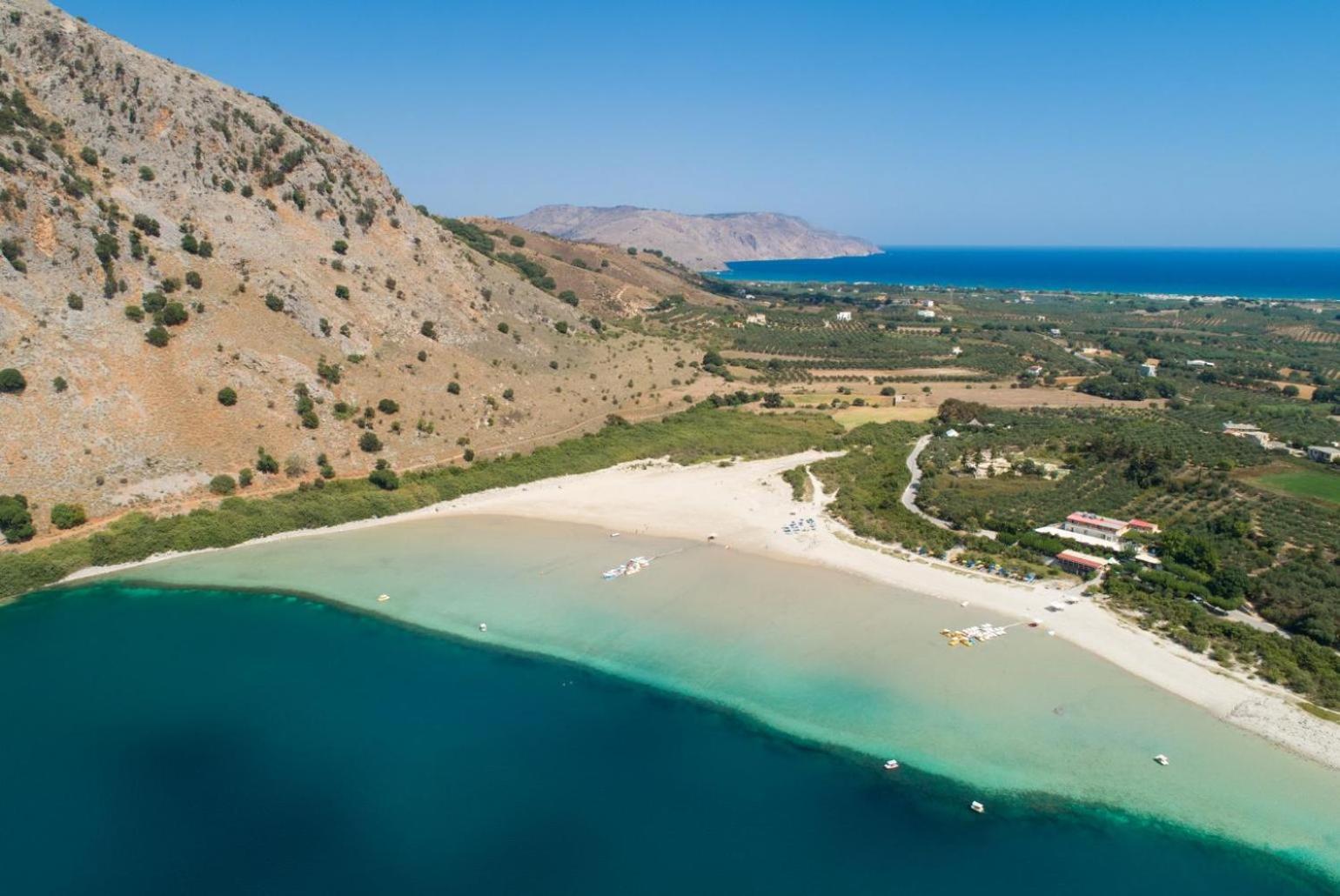 Spiros Beach Villa Frangokastello Esterno foto